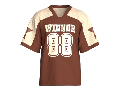 Maglietta del vincitore del basket da uomo - Mesh Modello 3D