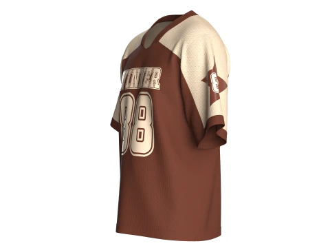 Men Basketball Winner Tshirt - Mesh 3D Model