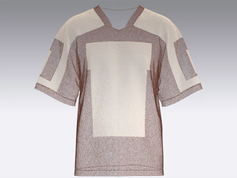 Men Basketball Winner Tshirt - Mesh 3D Model