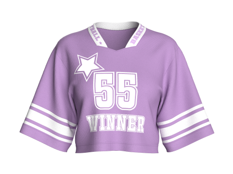 Camiseta corta de baloncesto para niñas - Mesh V2 Modelo 3D