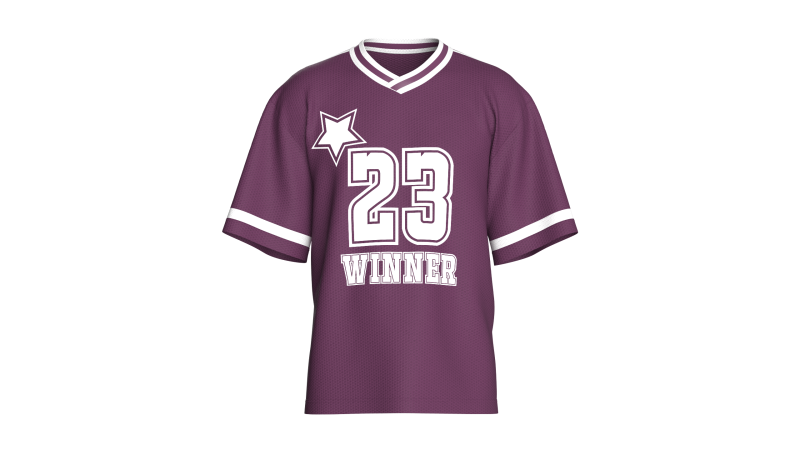 Camiseta ganadora de baloncesto para hombre - Mesh V2 Modelo 3D .c4d .max .obj .3ds .fbx .stl .blend 