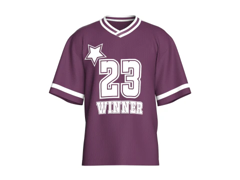 Maglietta del vincitore del basket da uomo - Mesh V2 Modello 3D