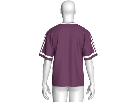 Men Basketball Winner Tshirt - Mesh V2 3D Model