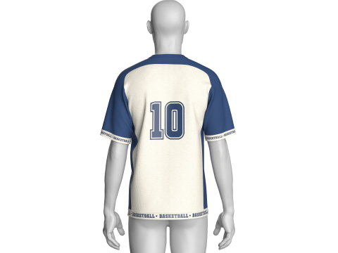 Camiseta masculina vencedora do basquete - Mesh V3 Modelo 3D