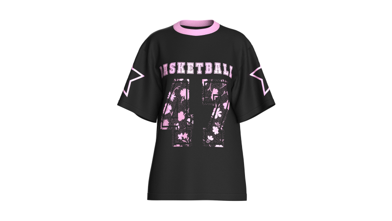 Maglietta da basket per ragazze - Maglia Modello 3D .c4d .max .obj .3ds .fbx .stl .blend 