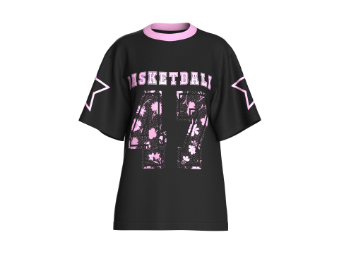 Maglietta da basket per ragazze - Maglia Modello 3D