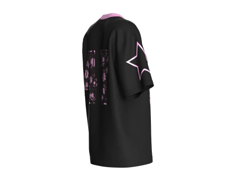 Girls Basketball Tshirt - Mesh 3D Model