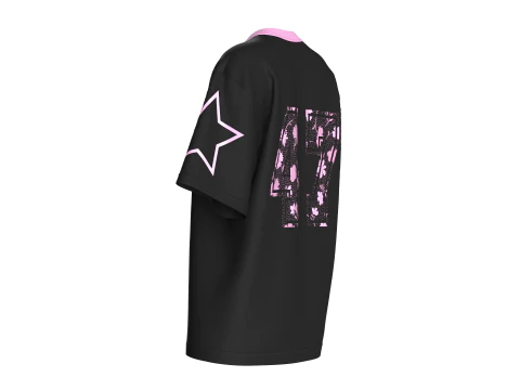 Girls Basketball Tshirt - Mesh 3D Model