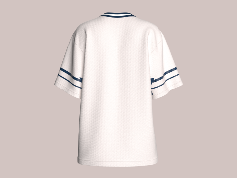 Баскетбольна футболка для дівчат - Сітка V2 3D Модель