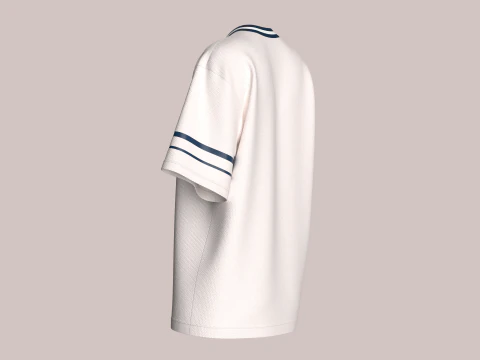 Girls Basketball Tshirt - Mesh V2 3D Model