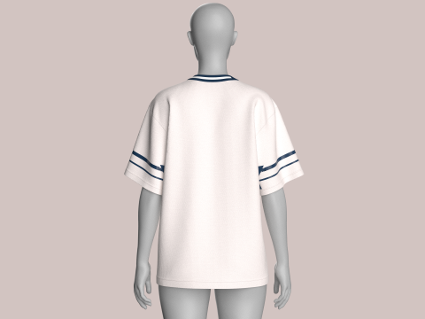 Баскетбольна футболка для дівчат - Сітка V2 3D Модель