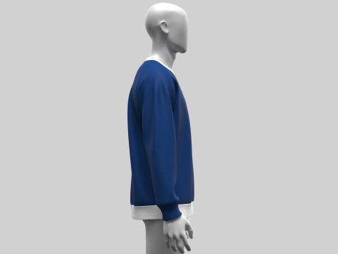 Sudadera Estampada Hombre - Sigue Creciendo Modelo 3D