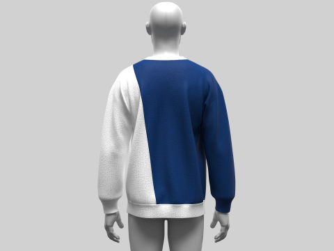 Sudadera Estampada Hombre - Sigue Creciendo Modelo 3D