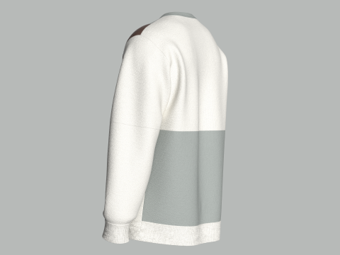 Sudadera Hombre - Snowboards Freeride Modelo 3D