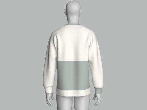 Sudadera Hombre - Snowboards Freeride Modelo 3D