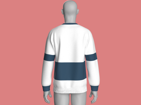 Sudadera Hombre - Green Power Modelo 3D