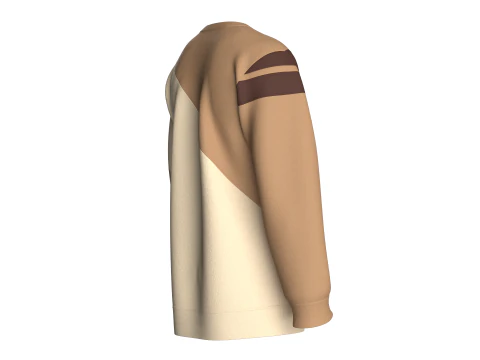Men Zip Pocket Sweatshirt 3D Model