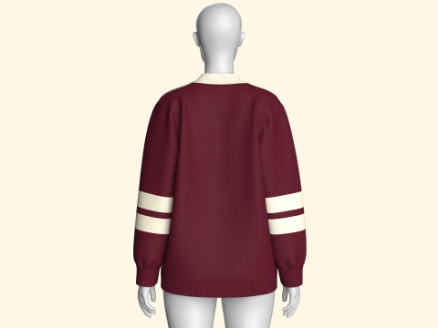 Sudadera De Baloncesto Para Niña Con Parche Modelo 3D