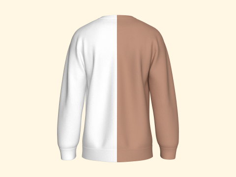 Moletom Estampado Masculino - AME-SE Modelo 3D