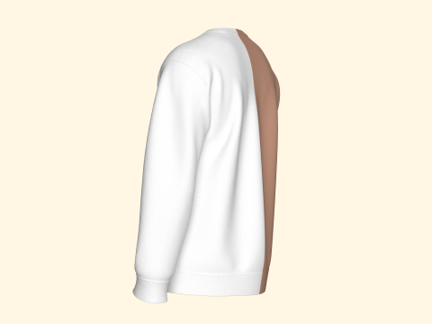 Moletom Estampado Masculino - AME-SE Modelo 3D