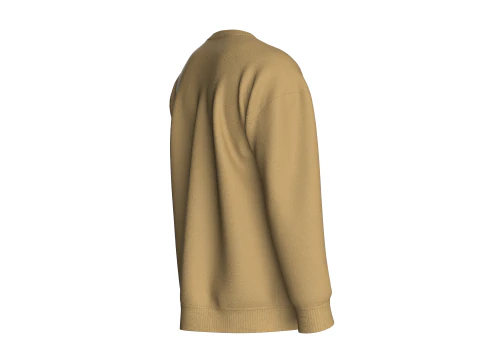 Men Zip Sweatshirt With Pocket 3D Model