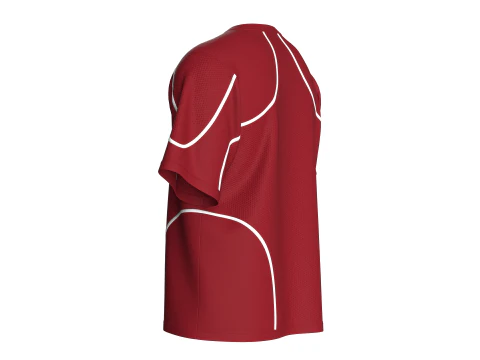 Men Printed Basketball Tshirt With Mash - CHAMP 3D Model