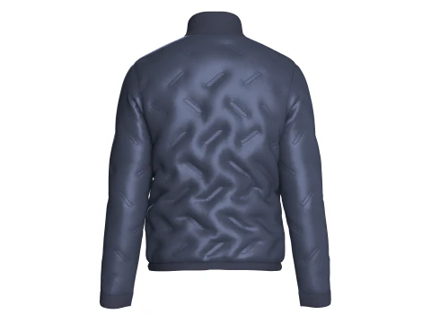 Men Winter Fashionable Padded Jacket 3D Model