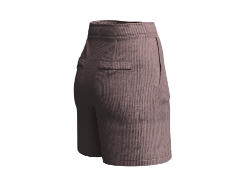 Girls Shorts - Pant 3D Model