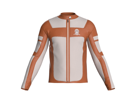 Męska kurtka rowerowa do jazdy konnej Model 3D