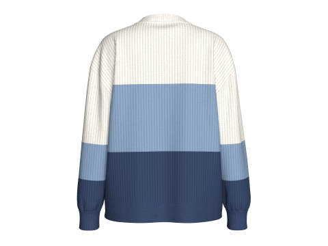 Girls 3 Ton Sweater With Patch 3D Model