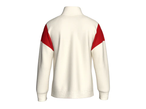 Jaqueta masculina estampada com meio z&iacute;per - TOKYO Modelo 3D