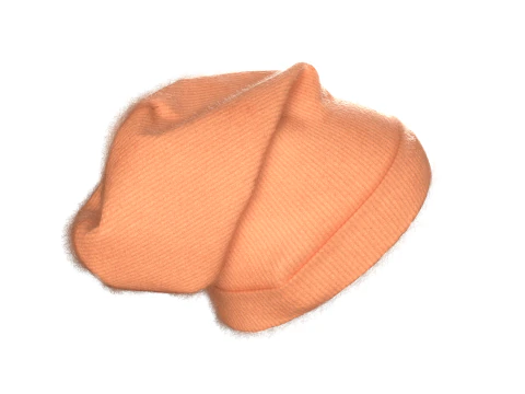 Girls Winter Head Cap 3D Model
