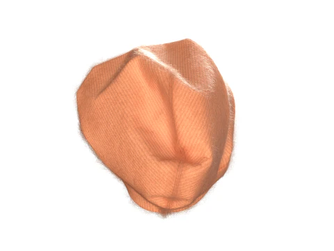 Girls Winter Head Cap 3D Model