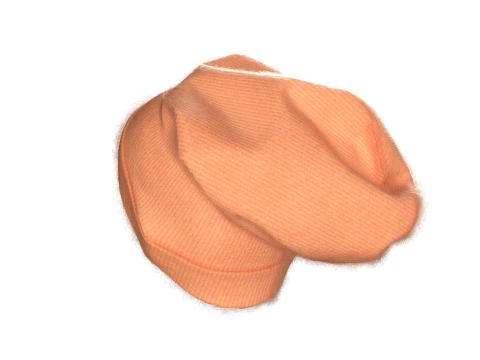 Girls Winter Head Cap 3D Model
