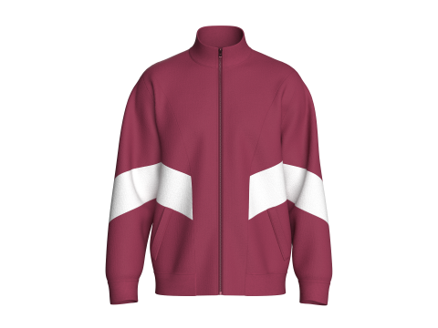 남성 2톤 세련된 재킷(포켓 포함) 3D 모델