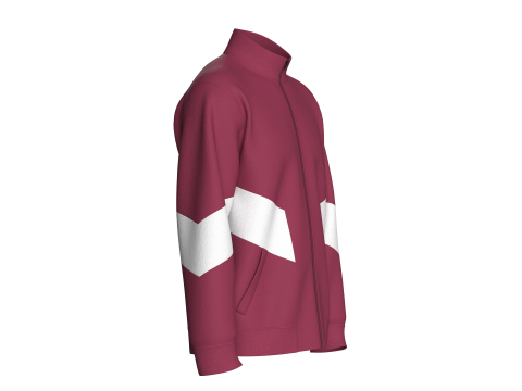 Men 2 Ton Stylish Jacket With Pocket 3D Model