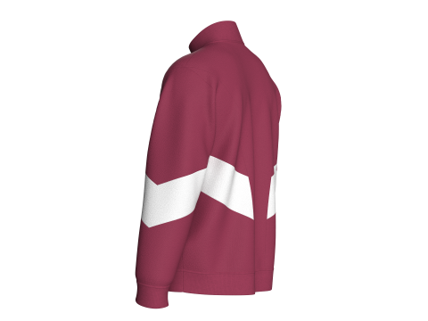 Men 2 Ton Stylish Jacket With Pocket 3D Model