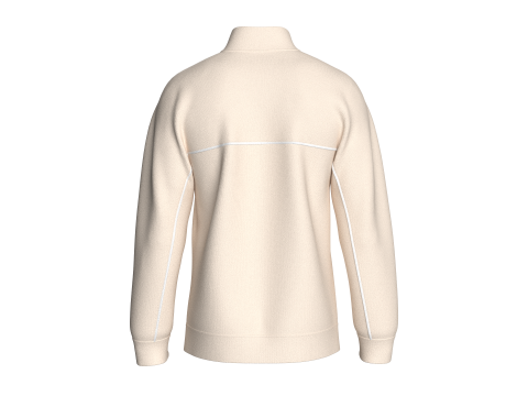 Men Half Zip Jacket With Printed Pocket 3D Model