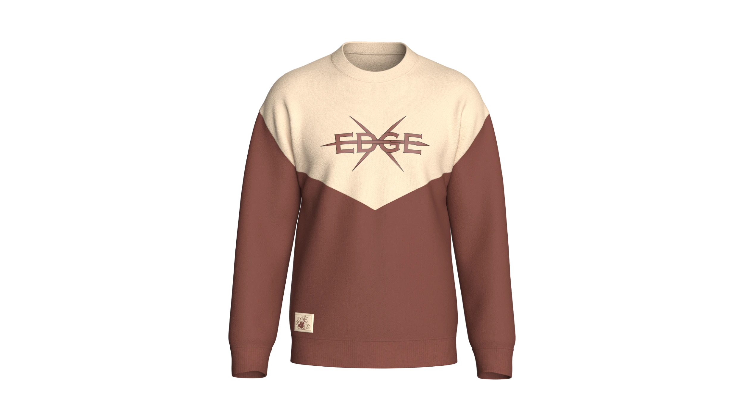 Moletom Masculino Estampado Ombro Com Patch - EDGE Modelo 3D .c4d .max .obj .3ds .fbx .stl .blend