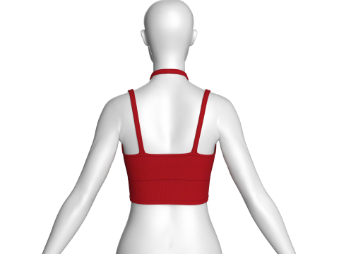 여아 패션 브라렛 V6 3D 모델