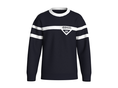 Herren-Sherpa-Sweatshirt mit Aufn&auml;her 3D Modell