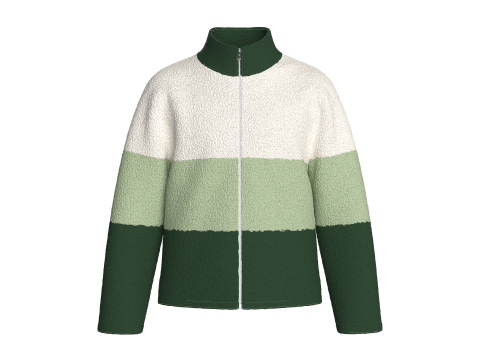 3-Tonnen-Sherpa-Jacke f&uuml;r Kinder 3D Modell