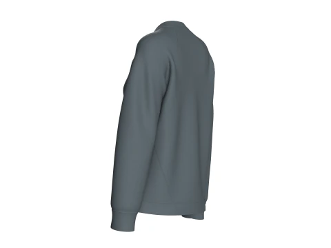 Толстовка з принтом і застібкою-блискавкою для дівчат 3D Модель