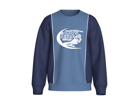 Moletom Estampado Masculino - SNOW BREEZE Modelo 3D