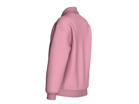 Girls Blush Element Zip-Up Jacket 3D Model