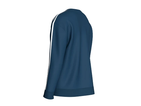 Men Drop-Shoulder Sweatshirt 3D Model