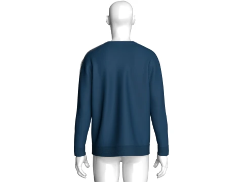Men Drop-Shoulder Sweatshirt 3D Model