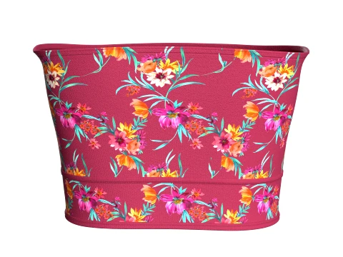 Girls Floral Tube Top 3D Model