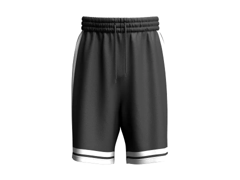 Gestreifte Herrenshorts 3D Modell