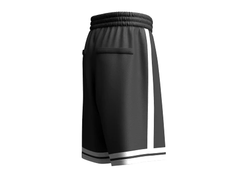 Men Striped Shorts 3D Model